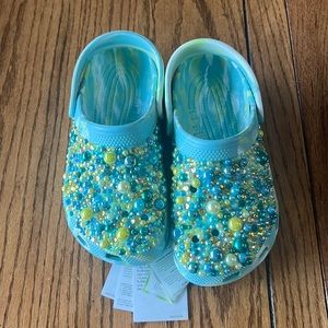 New blinged out crocs